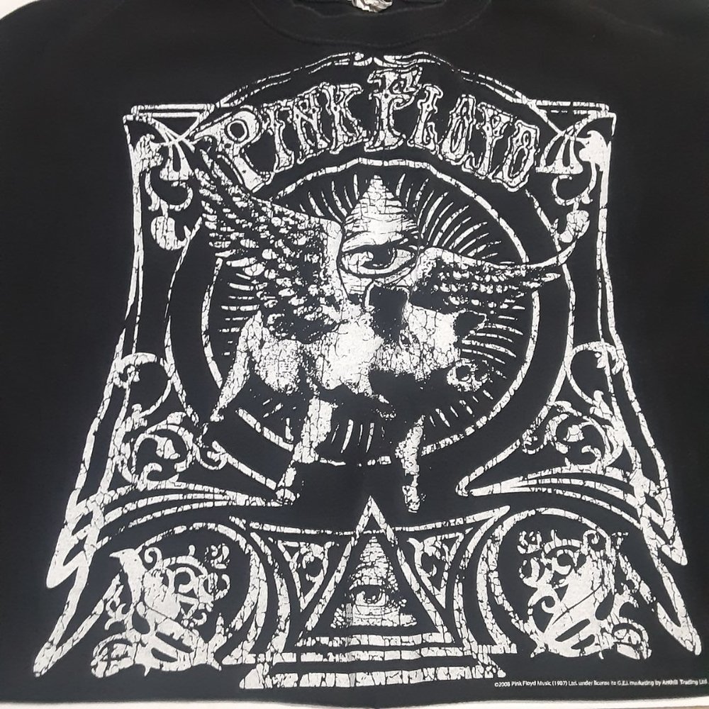 2008 Anvil Pink Floyd Band Men's Short Sleeve T Shirt in Size XL